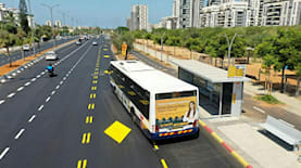 איילון נתיב כביש תחבורה ציבורית